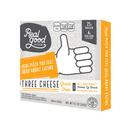 Real Good Pizza Co. Three Cheese Frozen Pizza - 8.5oz