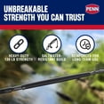 thumbnail image 3 of Penn Carnage III Boat Conventional WC Spinning Fishing Rod, 7’, Loads 80 – 130 Lbs, Black, 3 of 12