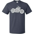 thumbnail image 3 of Inktastic Distressed Motorcycle T-Shirt, 3 of 5