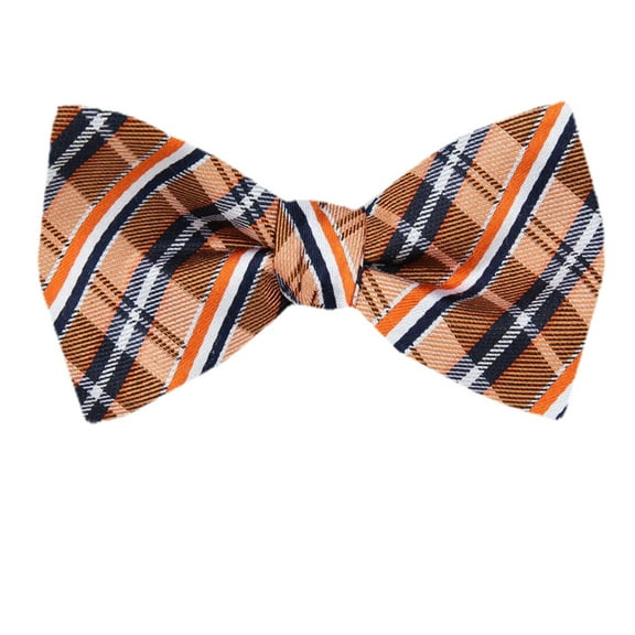 FBTZ-1028 - Mens Silk Self Tie Bow Tie
