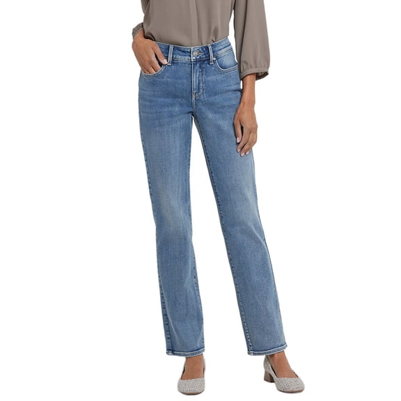 NYDJ womens Marilyn Atmosphere Straight Leg Jean, 0