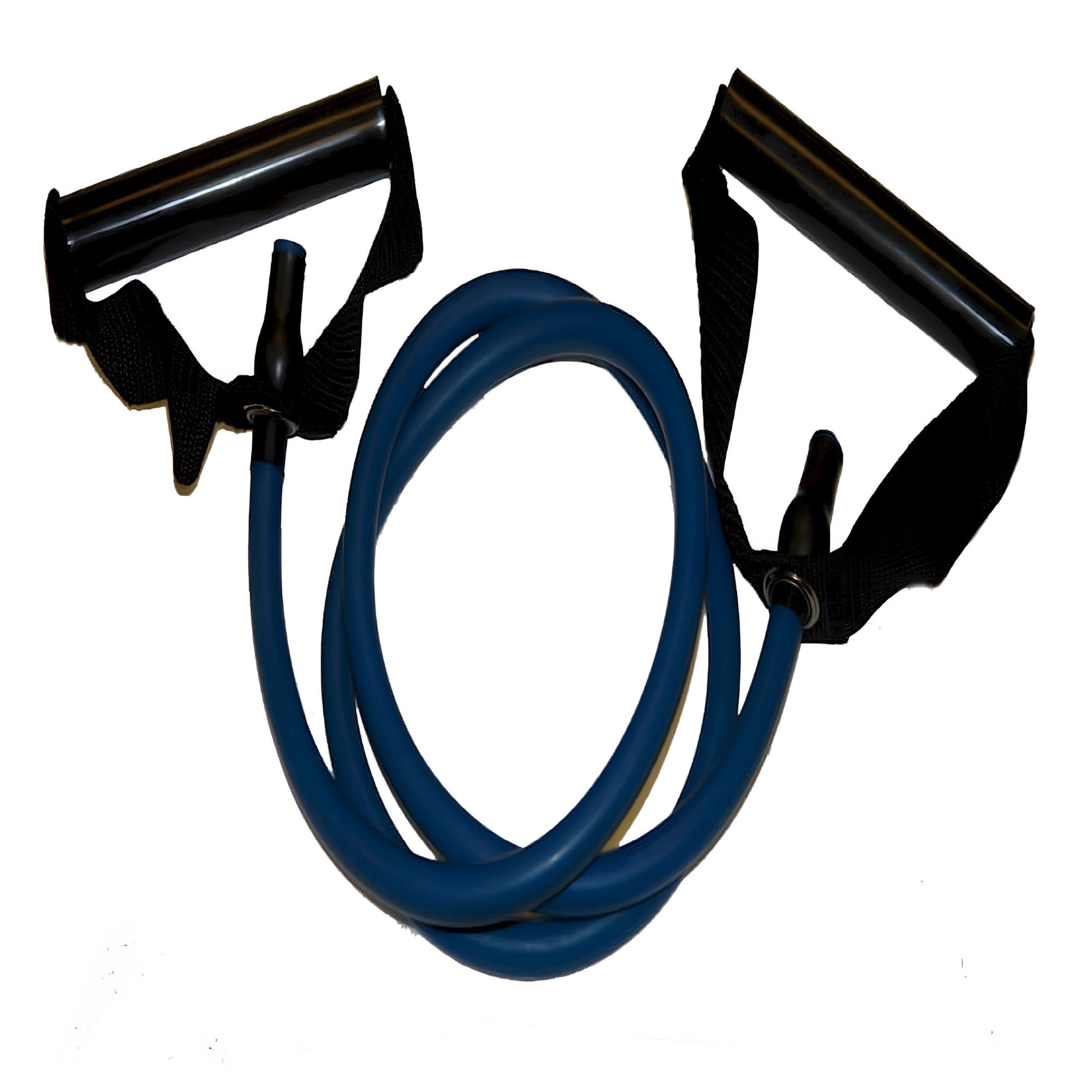 BESTSKY 2026 New Resistance Band Exercise Tube with Handles (Blue) for Strength Training, Fitness Workouts, Home Exercises, Physical Therapy, Rehabilitation, Stretching.