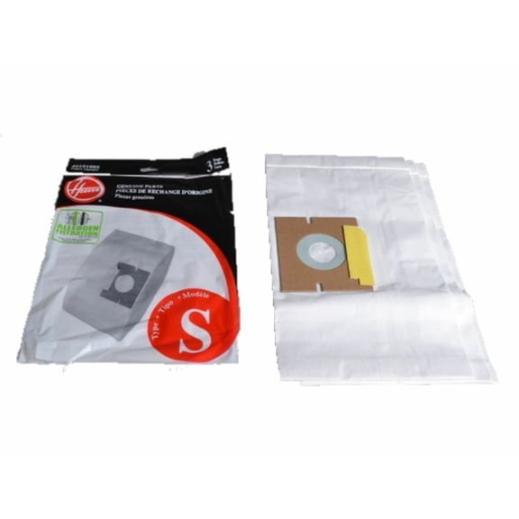 1 Genuine Compatible with Hoover Style S Micro Allergen Vacuum Bags Type 4010100S Turbo Max Vac Vacuum Cleaner bag