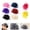 Colorful, variant on 8-Pack Women's Derby Fascinator Hats, Pillbox Tea Party Headbands for Horse Racing, Church Favors and Bulk Party Accessories