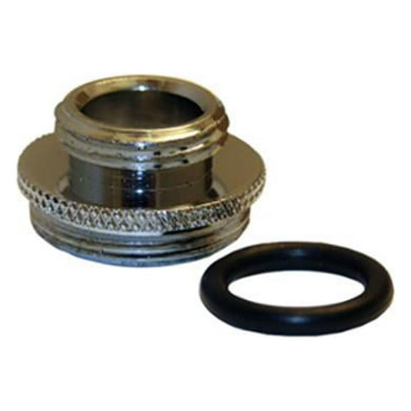 Lasco 09-1491 Faucet Aerator Adapter, 3/8-In. Male x 55/64-27 Male - Quantity 6