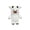 White | 11.81 in, variant on 16" Highland Cow Plush Toy, Large Soft Furry Stuffed Animal for Stress Relief & Emotional Companion