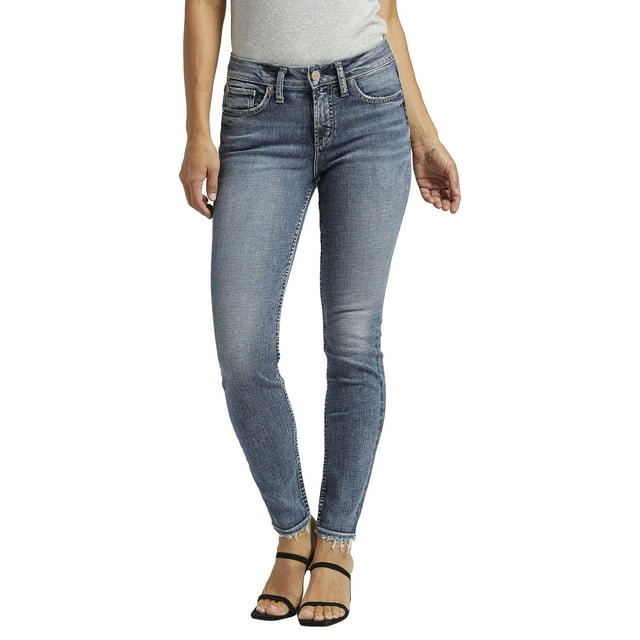 Jeans Silver Jeans Co. Mujeres delgadas Suki Mid Rise Curvy Fit
