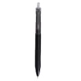 thumbnail image 2 of 0.5mm Retractable Gel Pen, 1 Pc Black Ink Pen, Quick-Dry Ink Fine Point Click Pen, Smooth Writing Ballpoint Pen for Exam Prep, Journaling, Note-Taking and Daily General Use, Black Barrel, 2 of 7