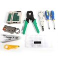 thumbnail image 2 of RJ45 RJ11 Crimper Cable Tester Cutter Punch Tool Screwdriver Network Kit Set, 2 of 5