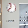 thumbnail image 1 of Reloj de pared deportivo moderno, relojes silenciosos de , de decoración de dormitorio con pilas , béisbol Macarena reloj de pared, 1 of 7