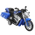 thumbnail image 3 of Funciona Con Pilas Con Efecto Musical, Juguete De Motocicleta Extraíble, Modelo De Juguete De Motocicleta, Regalos De Cumpleaños/Navidad Para Niños Para Colección ANGGREK Modelo de moto azul, 3 of 8