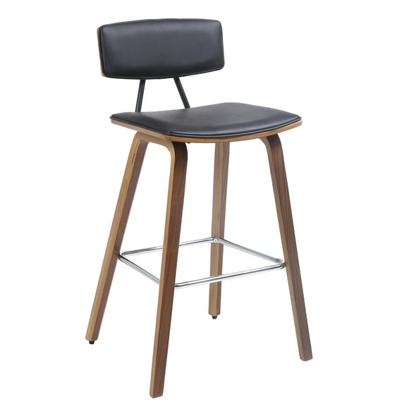 Tabourets de Bar Pivotants de 27 Po de Hauteur de Comptoir, Chaises de Bar avec Dossier et Anneau Repose-Pieds, Tabourets de Comptoir pour Cuisine, Maison, Café