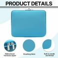 thumbnail image 4 of GJX Laptop Sleeve Scratch Resistant Laptop Sleeve 15.6 Inch Impact Absorbing 15.7 Laptop Sleeve Light Blue, 4 of 5