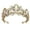 Gold diamonds, variant on lanema Rhinestoned Girls Crown Decorative Hair Ornament for Brides and Formal Event