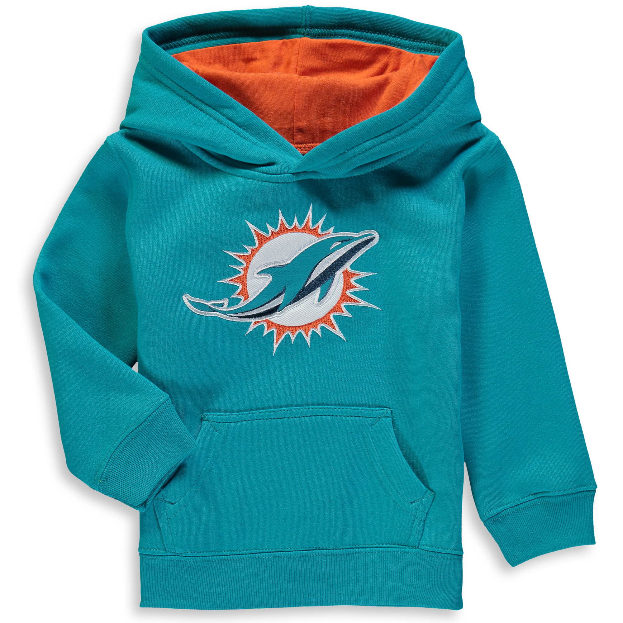 Miami Dolphins Preschool Fan Gear Prime Pullover Hoodie - Aqua ...