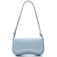 thumbnail image 1 of Bolso Hobo Keyli de piel azul claro para mujer, 10,3 de largo x 2,4 de ancho x 5,7 de alto, 1 of 6