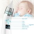 thumbnail image 3 of TiokMc Baby Nasal Aspirator Automatic Nose Sucker Cleaner Nose Mucus Boogies Vacuum Cleaner with 3 Levels of Suction Rechargeable Portable Mucus Remover for Newborn Infant Toddler Kid, 3 of 8