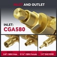 thumbnail image 3 of Reguladores de argón y CO2 ARCCAPTAIN para soldadura MIG y TIG, 3 of 7