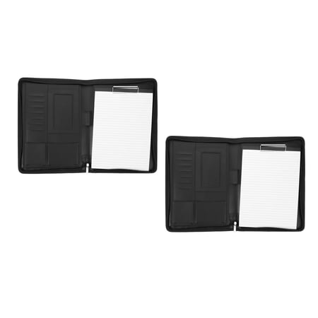 Masteelf 2 Sets Of Zipper Binder Portfolio Binder With Zipper Document Organizer Binder Portfolio Binder Organizer Binder Portfolio Organizer Office Portfolio Folder