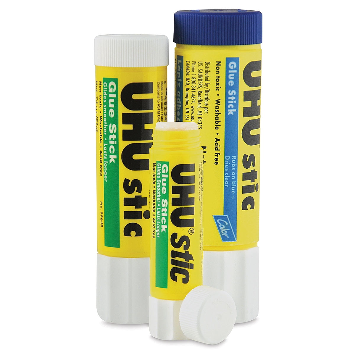 UHU Stic Glue Stick 0.75 oz, Blue