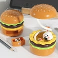 thumbnail image 4 of Book Light Qwtwty Hamburger Nightlight LED Charging Bedhead Sleep Light Children's Learning Pencil Sharpener Can Store Desk Lamp Gift on Clearance, 4 of 9