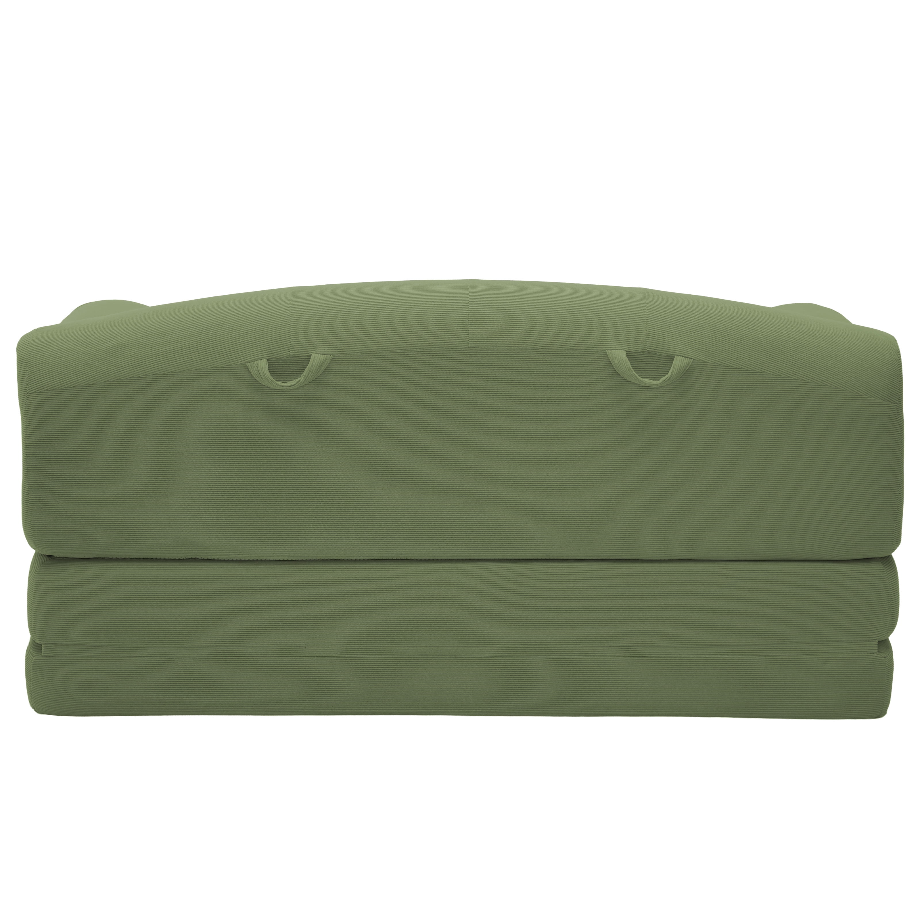Leumius Futon Sofa Bed, Convertible Sofa Bed,Folding Boneless Couches,Low-Profile Boneless Couch for Living Room,15.8" H Low Seat Small 57" Foldable Floor Sleeper Mattress Lounge Space‑Saving