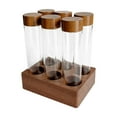 thumbnail image 2 of Tubo de almacenamiento de café en grano BLESIY Soporte de exhibición de madera 22g, 2 of 8