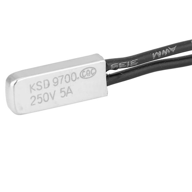 Generic Interrupteur De Coupure Thermique, 2pcs KSD9700 Commutateur Thermique Interrupteur De Temperature Protecteur Thermique Normalement Ferme Pour Le Controle De La Temperature 105 91578305