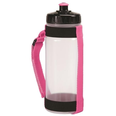 AGM Group 78273 Slim Handheld Bottle Carrier with 650 ml - Pink