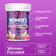 thumbnail image 6 of Probiotics for Women with Prebiotics & Cranberry, 50 Billion CFU, Vaginal Women's Probiotic for Immune & Digestive Health, D-Mannose for Urinary Health, Shelf Stable No Soy Gluten Dairy - 30 Capsules, 6 of 10