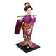 thumbnail image 5 of Estatua de geisha japonesa, escultura oriental antigua de kabuki, figura en miniatura R1204, 5 of 9
