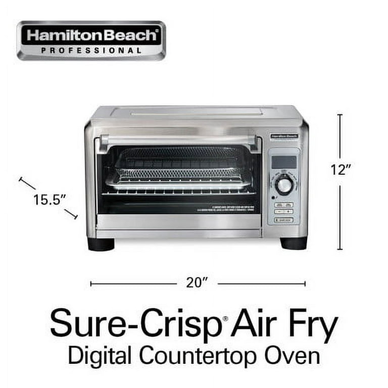 Hamilton Beach Easy Reach Sure-Crisp Air Fry Toaster Oven: Review