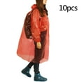 thumbnail image 5 of 10 Pcs Imperméable Poncho de Pluie Adulte Jetable pour Randonnée Voyage Camping avec Capuche, 5 of 5
