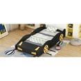 thumbnail image 6 of Twin Size Bed With Race Car Theme And Storage Facility For Bedroom Enhancement Comfortable Padding - Restful Night, 6 of 6