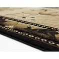 thumbnail image 2 of MDA Home Wild Life Brown Polypropylene Area Rug - 3'9'' x 5'9'', 2 of 6