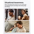 thumbnail image 5 of SHOKZ New OpenFit 2+ Open-Ear Headphones, Dolby Audio Enabled, Comfortable Earbuds with Soft Ear Hooks, 48H Playtime, IP55 Water-Resistant, USB-C Fast Charging, Wireless Charging, Black, 5 of 8
