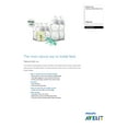 thumbnail image 2 of Philips Avent Natural Glass Bottle Baby Gift Set, SCD201/01, 2 of 3