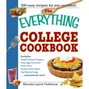 Everything(r): The Everything College Cookbook : 300 Hassle-Free Recipes for Students on the Go (Edition 5) (Paperback)