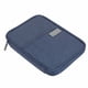 thumbnail image 1 of Fundas Para Pasaporte, Tela Oxford Con Múltiples Bolsillos, Ligera, Resistente Al Desgarro, A Prueba De Polvo, Para Viajes, Para Tarjetas De Embarque ANGGREK azul marino L, 1 of 8
