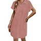 thumbnail image 2 of Vestido casual Zeagoo Cotton Shift con bolsillos para mujer, 2 of 6