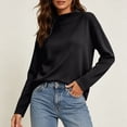 thumbnail image 5 of Bixock Women's Maternity Tops Long Sleeve Casual Pregnant Tops Crew Neck Soft Breathable Maternity Shirts Comfortable Maternity Clothings, 5 of 7
