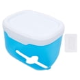 thumbnail image 3 of Funda para pañuelos, soporte para papel de seda, soporte para caja de pañuelos para mesa de comedor y restaurante azul, 3 of 9