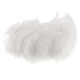 thumbnail image 2 of 200PcsDyed Feathers for DIY Craft Wedding Holiday Party Decorations White, 2 of 6