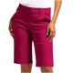 thumbnail image 1 of Mujeres Pantalones Cortos con Bolsillos Moda Verano Casual Sargamán Color Sólido Medio Pantalones Cortos, Poliéster Spandex, 1 of 9