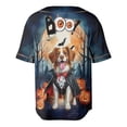 thumbnail image 2 of Happy Halloween Vampire Brittany Spaniel BOO with Pumpkins Fun and Spooky All Over Print 3D Baseball Shirt Brittany Dog Lover Gifts Idea Softball Sport - 00018, 2 of 6