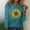 Army Green Women Oversized Sweatshirts clearance under 5$, variant on Xqxayjr Women Plus Size Long Sleeve Tops Casual T-Shirts Sunflower Printed Fashion Sweatshirt Lightweight Round Neck Shirts Fall Clothing