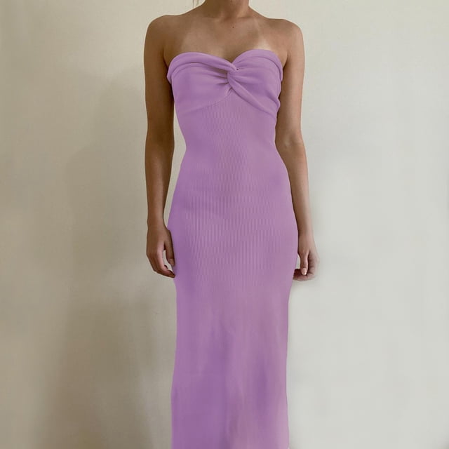 Txlixc Vestido de mujer de corte cruzado de color sólido Txlixc moda