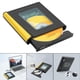 thumbnail image 1 of Grabadora de DVD externa USB 3,0, unidad , grabadora de lectura y escritura para portátiles, DVD-RW, mucho mejor rendimiento, portátil y delgada Amarillo Yotijar Grabador de DVD externo, 1 of 10