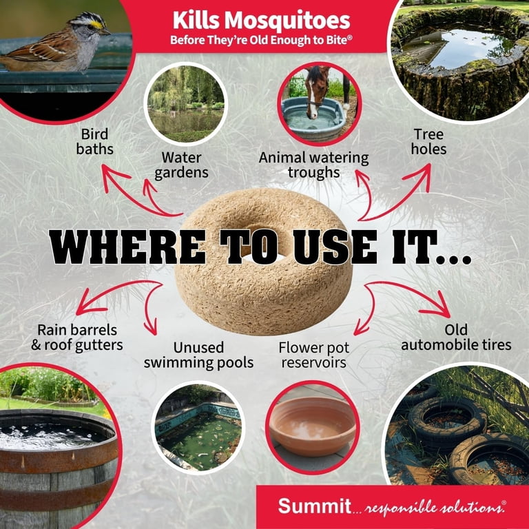 Mosquito Dunks Biological Mosquito Control, 6-Pack photo 3