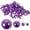 Purple, variant on OFFIGAM 125pcs Plastic Vase Beads Decorative Filler for Craft Projects and Floral Arrangements